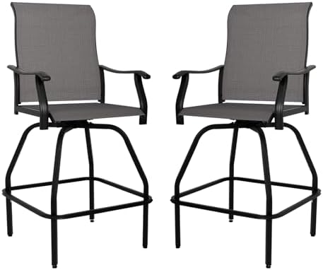 Outdoor Furniture Grey - Set Bar da Esterno 2 Pezzi