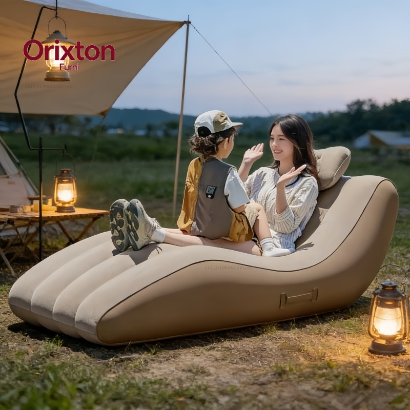 Outdoor Furniture Pillows - Poltrona Gonfiabile Portatile da Esterno -