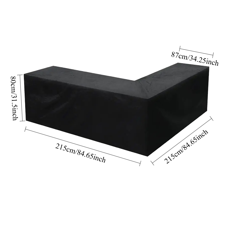Outdoor Furniture Cover Xl - Copertura Multifunzione a L per Divano