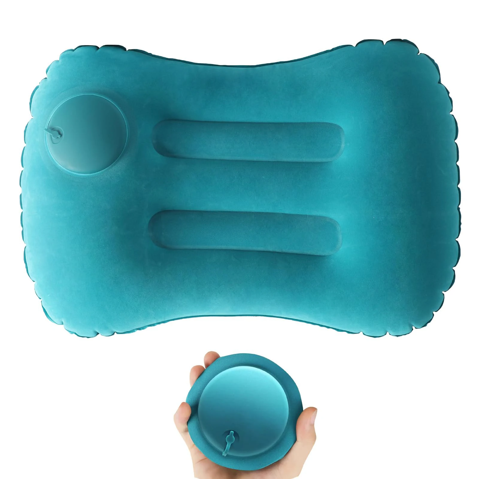 Outdoor Furniture Pillows - Comodo cuscino gonfiabile portatile, cuscino da