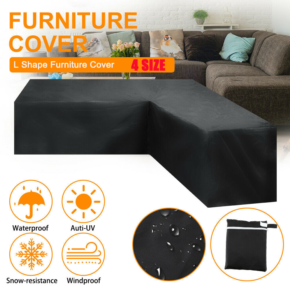 Outdoor Furniture Cover Xl - Copertura Impermeabile a Forma di L