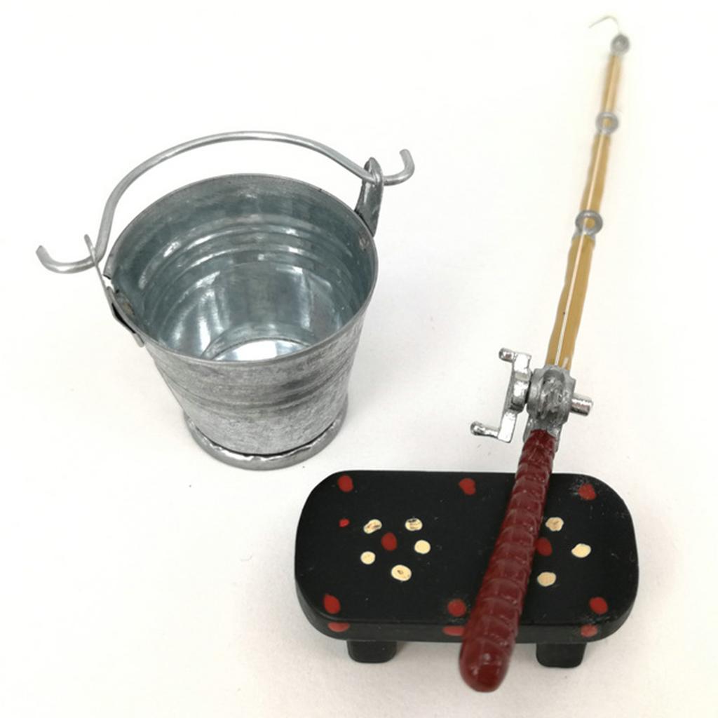 Garden Bench Metal - Set di Attrezzi in Miniatura per