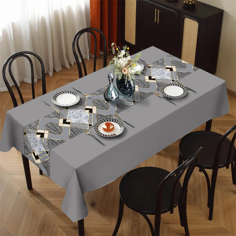 Tovaglia Grigio Chiaro con Mot - Outdoor Furniture Grey recensione e prezzo