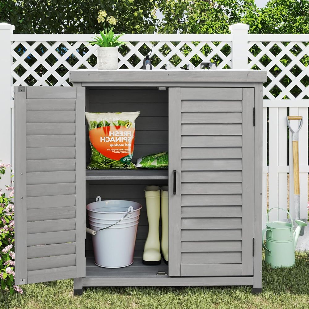 Mobile da Esterno con Armadiet - Garden Bench Metal recensione e prezzo