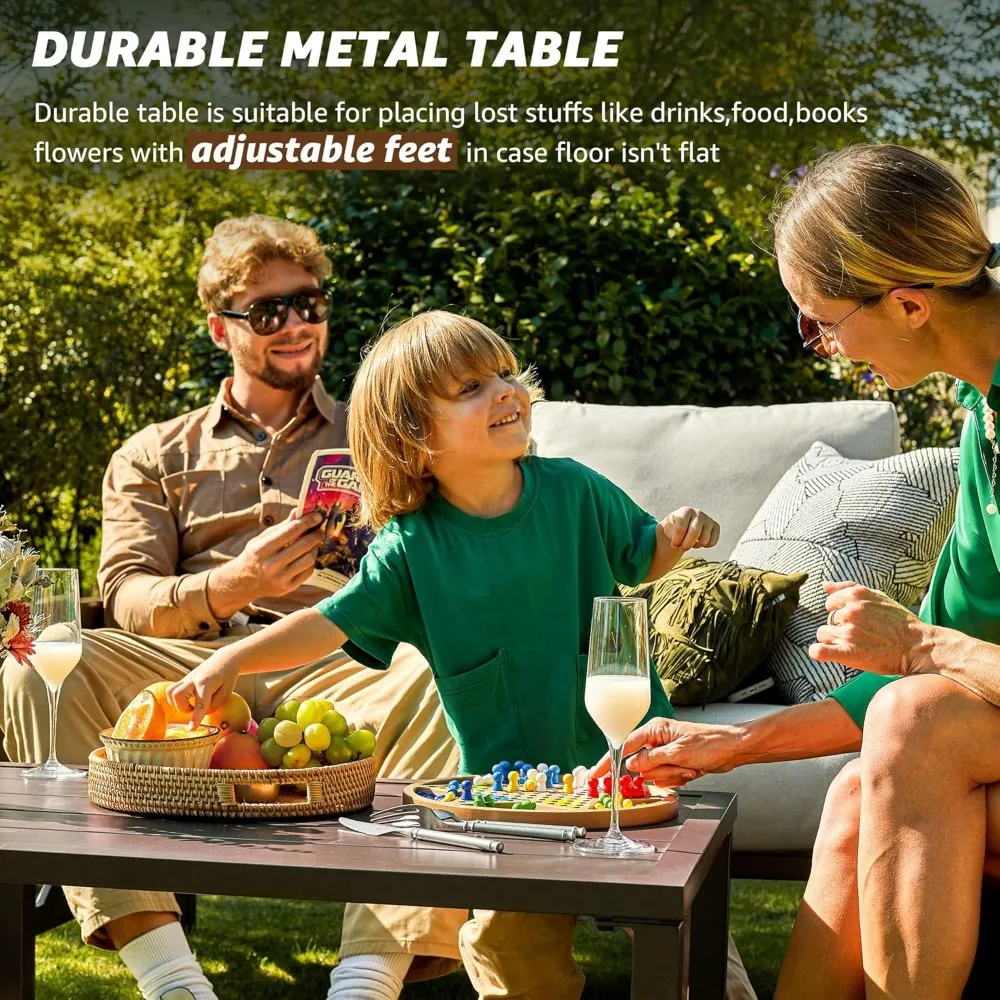 Set da patio da quattro pezzi, - Outdoor Furniture One Piece recensione e prezzo