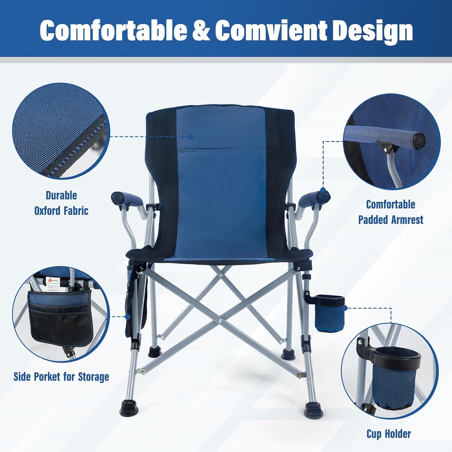 Sedia da Campeggio Pieghevole  - Outdoor Furniture Recliner Set recensione e prezzo