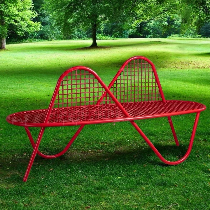 Panca da giardino per cortile  - Garden Bench Metal recensione e prezzo