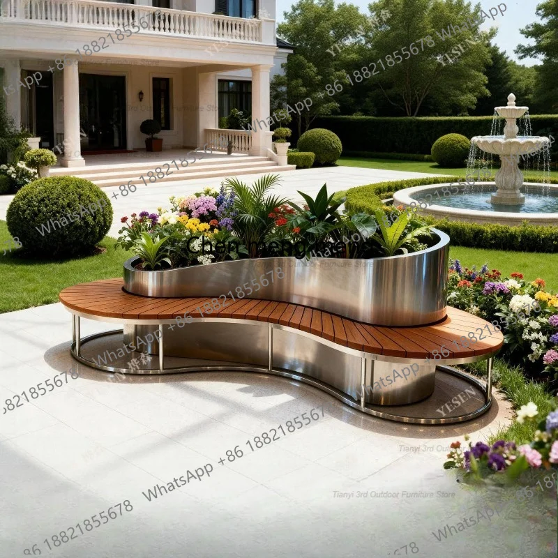 Fioriera in Acciaio Inox D80 c - Garden Bench Metal recensione e prezzo