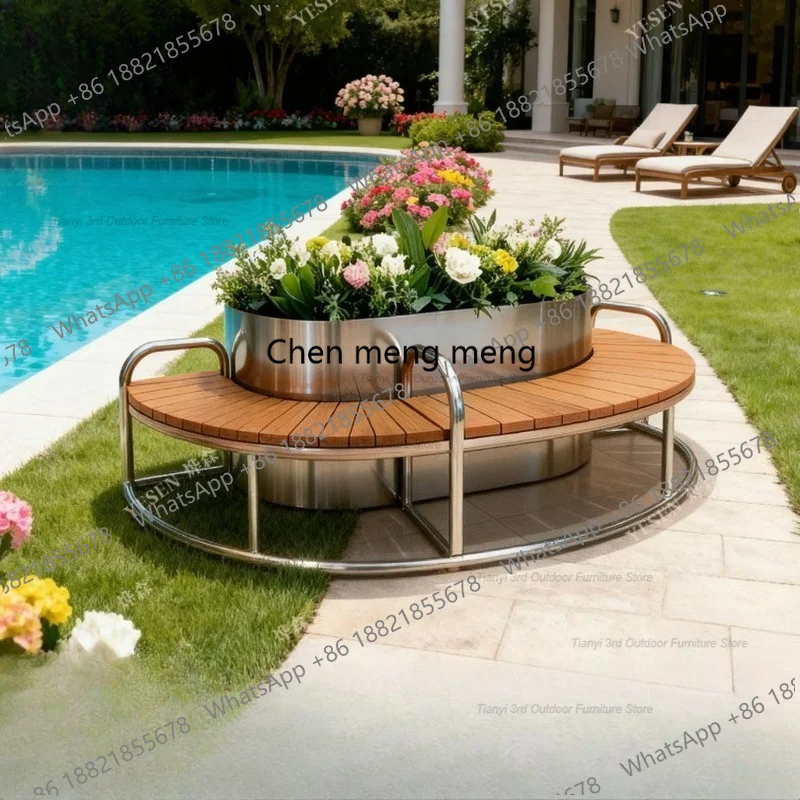 Fioriera in Acciaio Inox D80 c - Garden Bench Metal recensione e prezzo