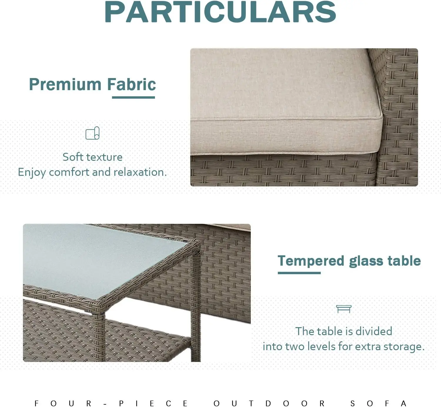 Set da conversazione per mobil - Outdoor Furniture No Cushions recensione e prezzo