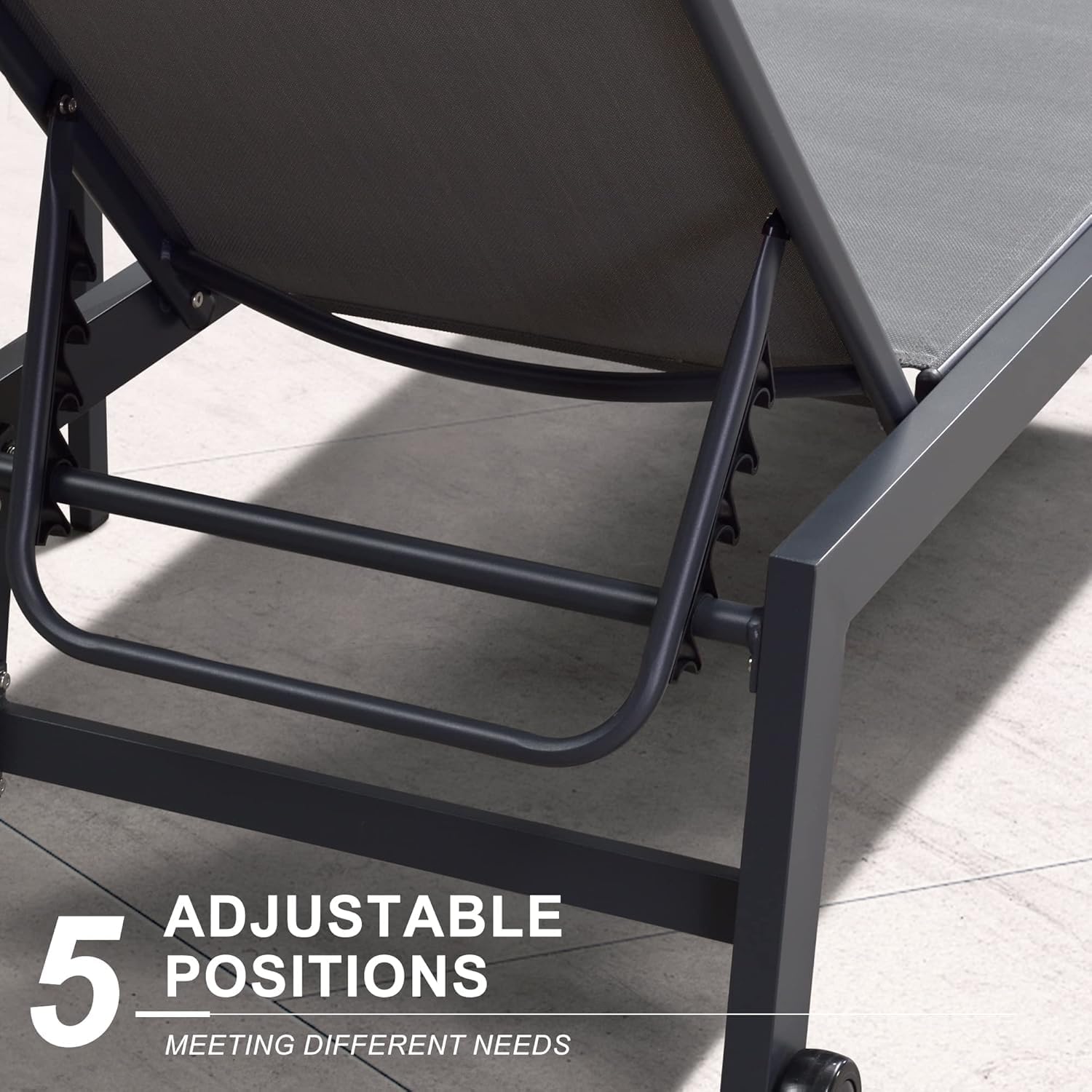 Set di 2 Poltrone da Patio Lar - Outdoor Furniture Grey recensione e prezzo