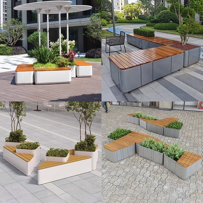 Panca Fioriera Combinata in Me - Garden Bench Metal recensione e prezzo