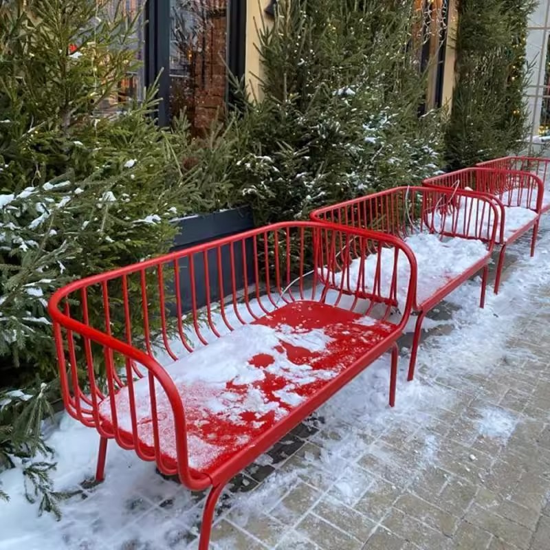 Panca da esterno di lusso in f - Garden Bench Metal recensione e prezzo