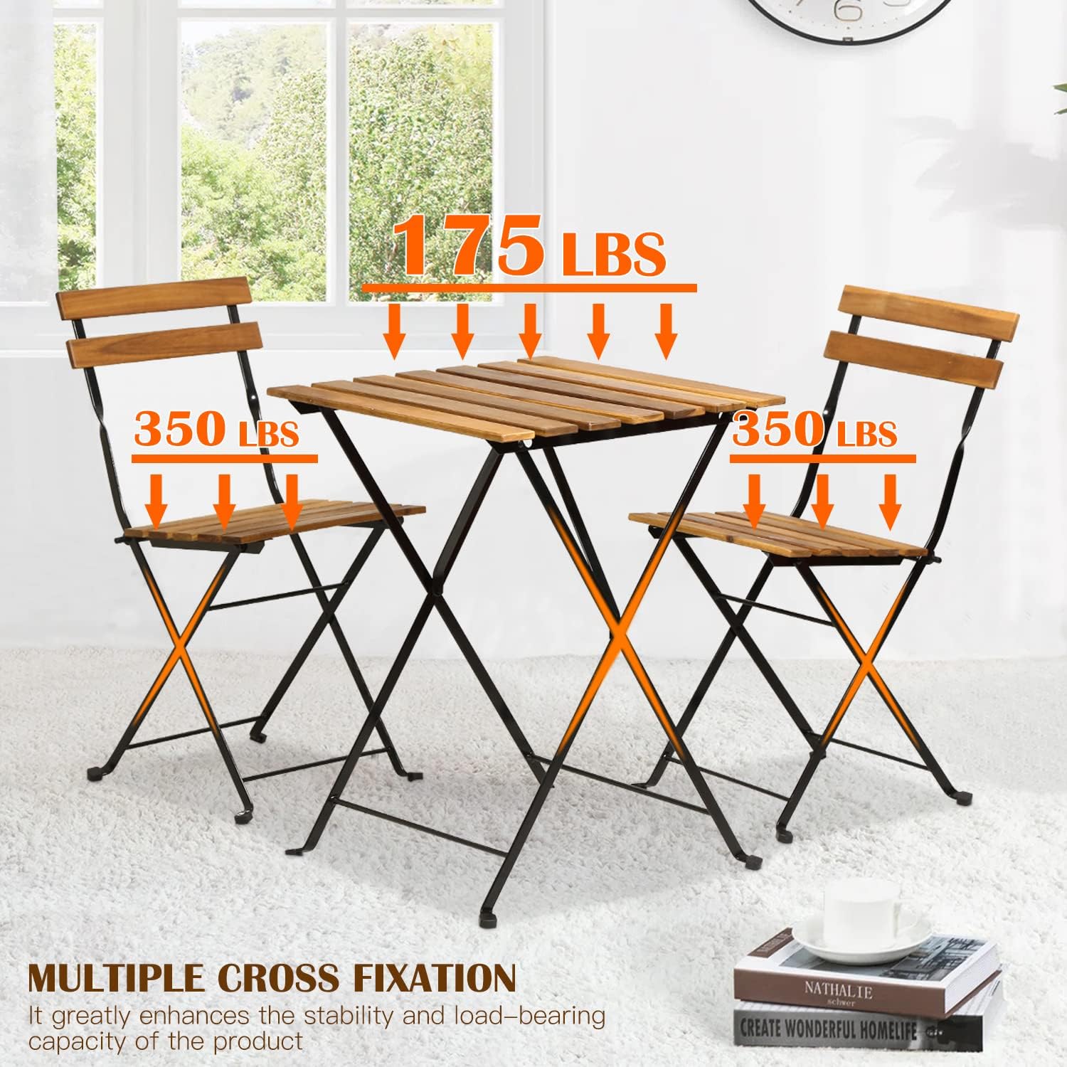 Set da bistrot pieghevole in l - Outdoor Furniture One Piece recensione e prezzo