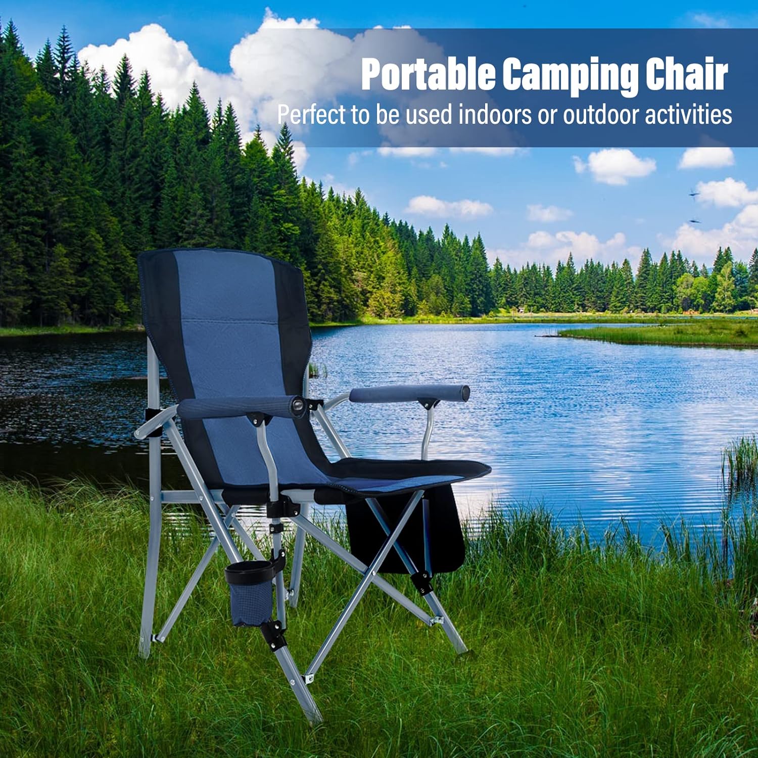 Sedia Pieghevole Portatile da  - Outdoor Furniture Recliner Set recensione e prezzo