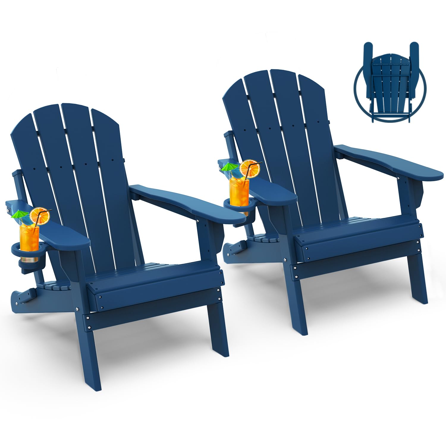 Set di 2 sedie pieghevoli per  - Outdoor Furniture Recliner Set recensione e prezzo