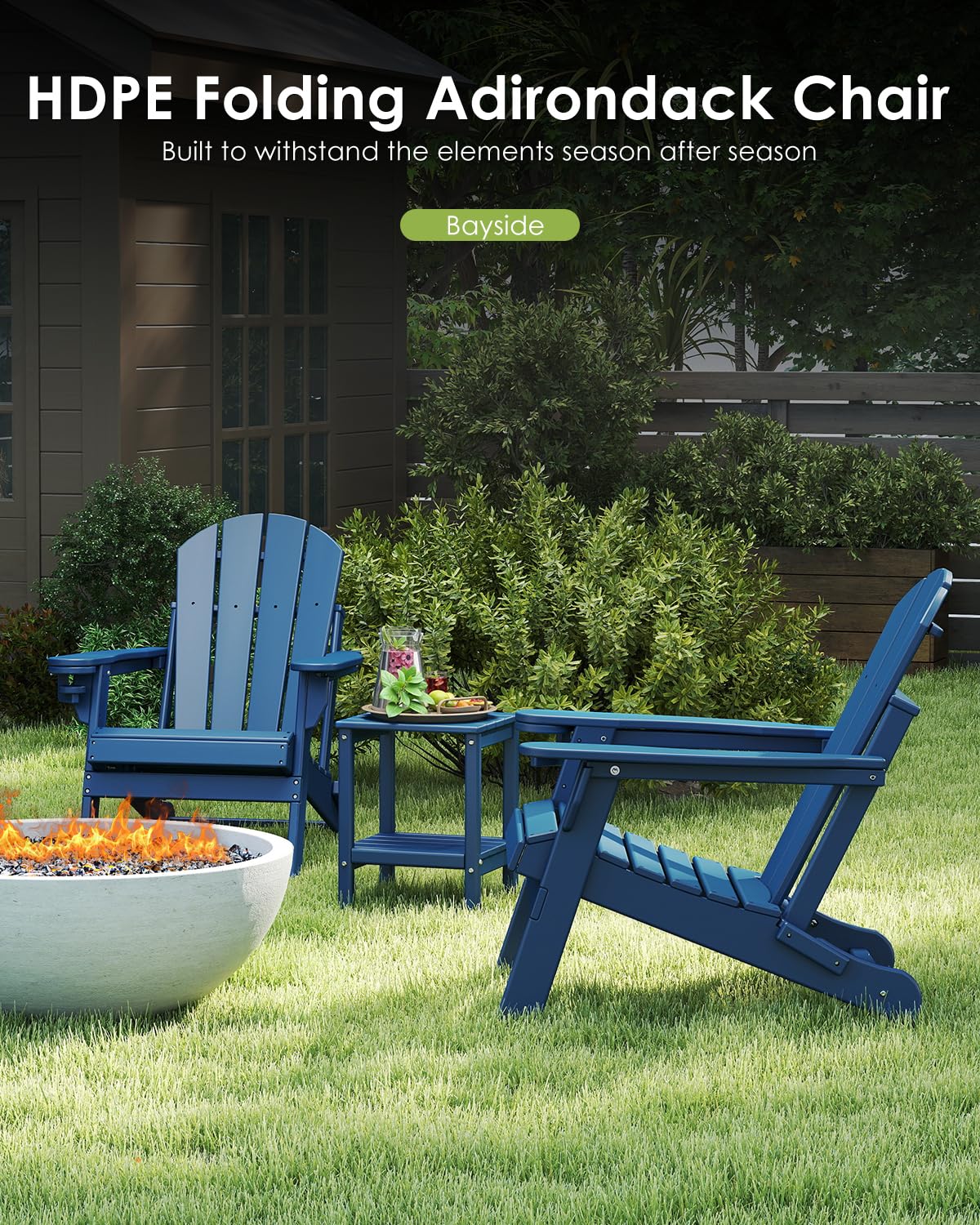 Set di 2 sedie pieghevoli per  - Outdoor Furniture Recliner Set recensione e prezzo