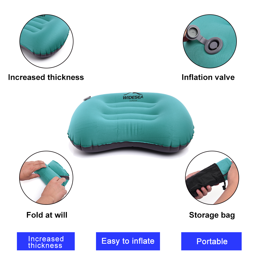 Widesea cuscino gonfiabile por - Outdoor Furniture Pillows recensione e prezzo