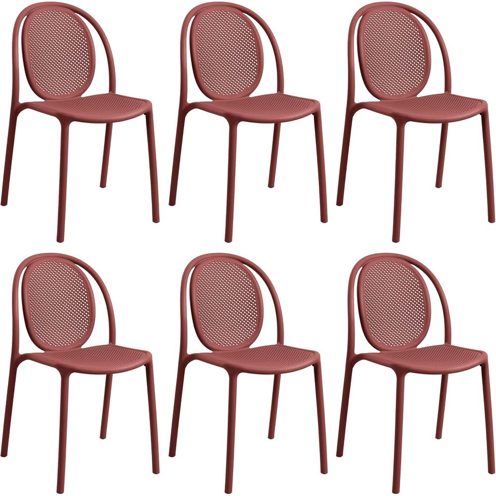 Set di 6 Sedie da Pranzo Impil - Outdoor Furniture Easy To Clean recensione e prezzo