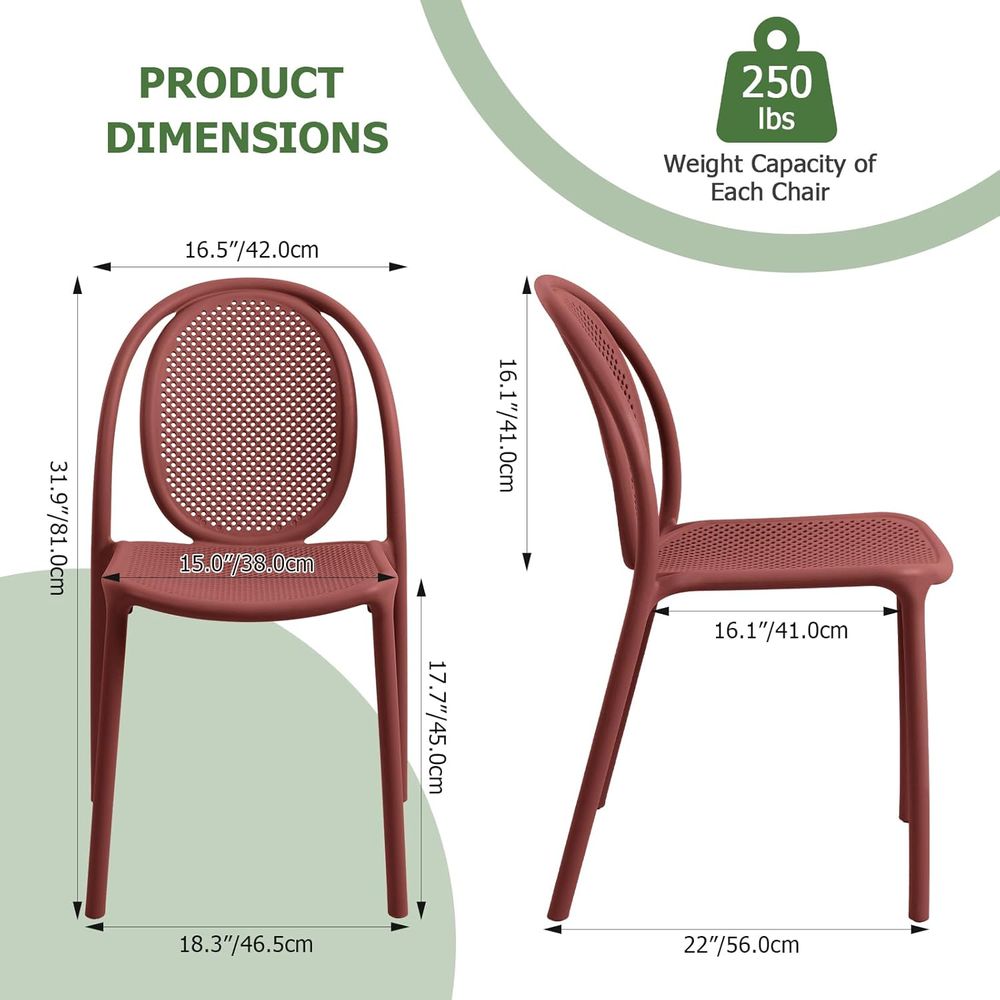 Set di 6 Sedie da Pranzo Impil - Outdoor Furniture Easy To Clean recensione e prezzo