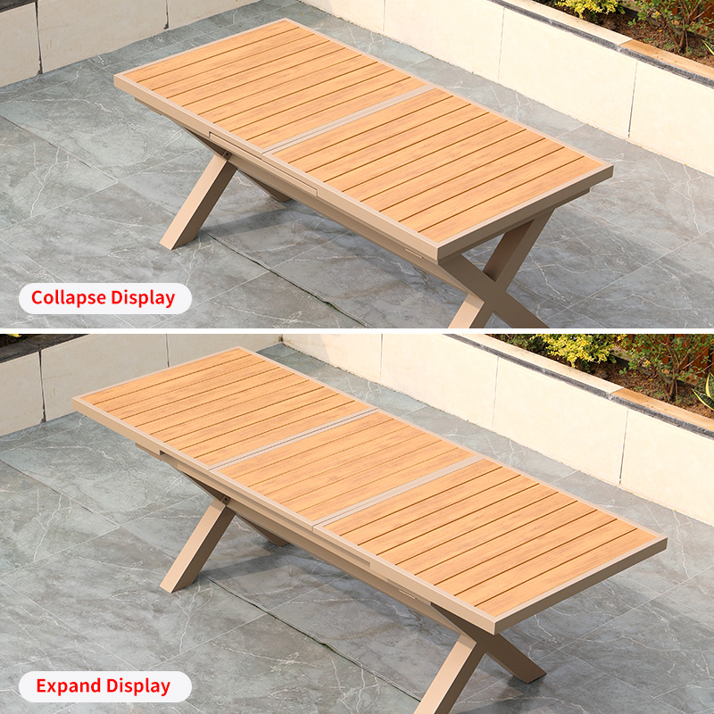 Set da Pranzo Moderno con Tela - Outdoor Furniture No Cushions recensione e prezzo