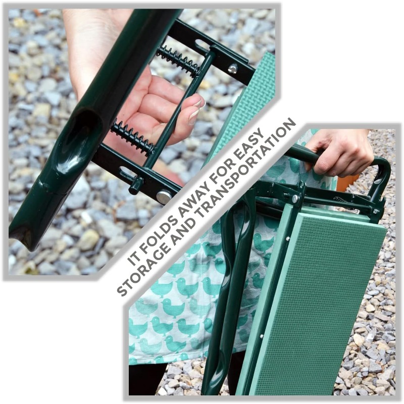 Sgabello da Giardino Pieghevol - Garden Bench Metal recensione e prezzo