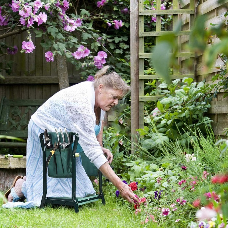 Sgabello da Giardino Pieghevol - Garden Bench Metal recensione e prezzo