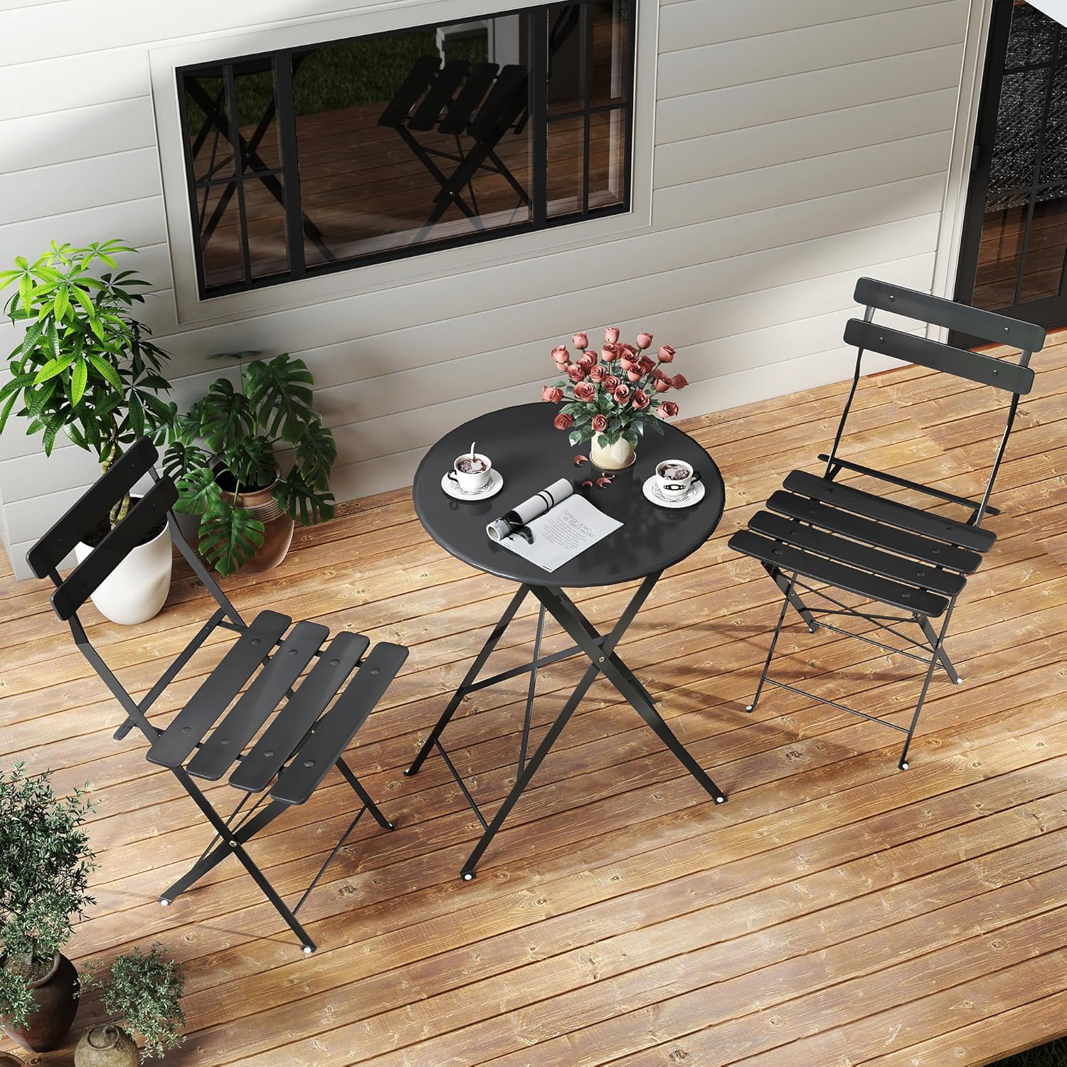 Set bistrò pieghevole da ester - Outdoor Furniture One Piece recensione e prezzo