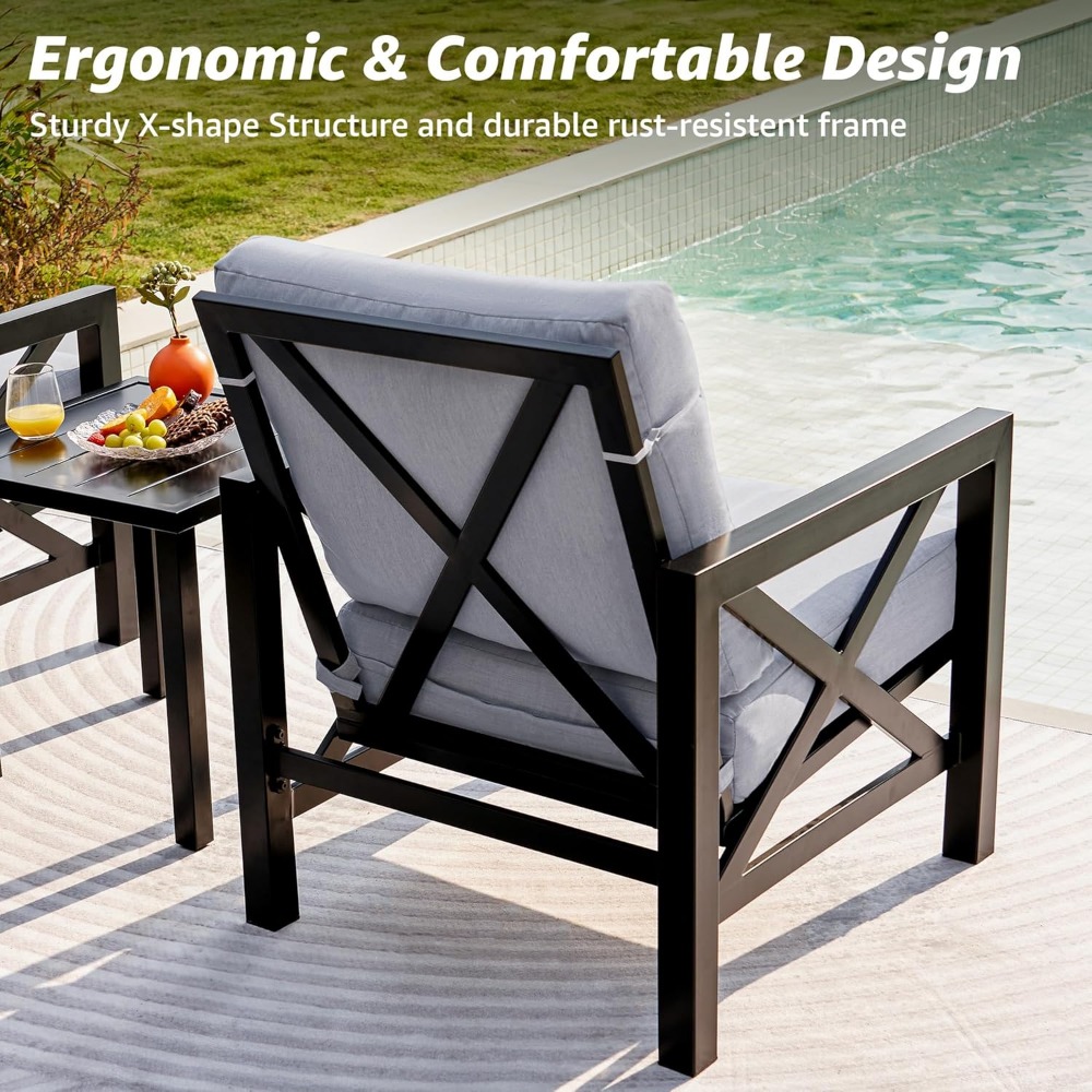 Bistrò da patio in tre pezzi,  - Outdoor Furniture One Piece recensione e prezzo