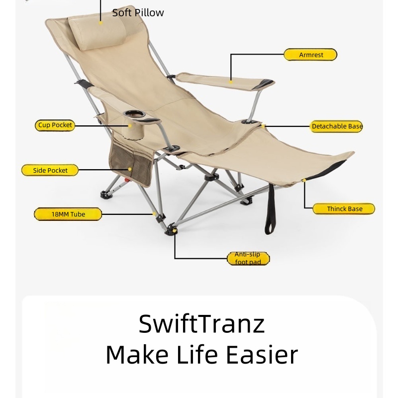 Sedia da Campeggio Pieghevole  - Outdoor Furniture Recliner Set recensione e prezzo