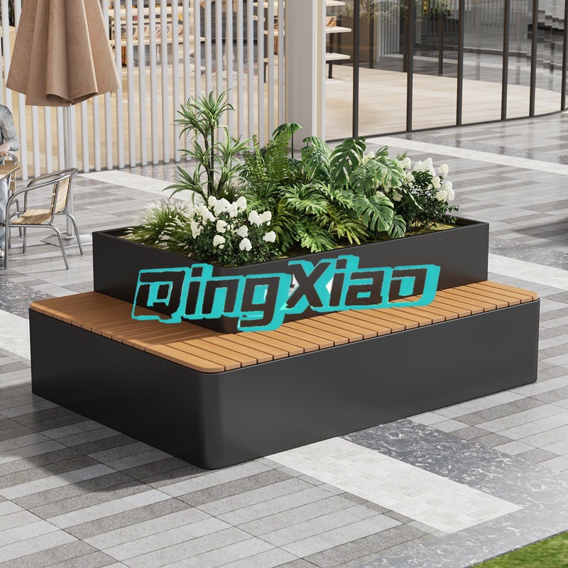Panca da esterno con fioriera  - Garden Bench Metal recensione e prezzo